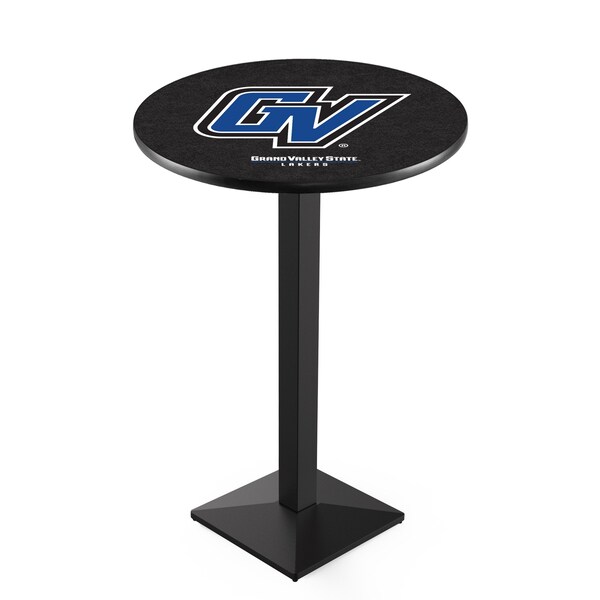 42" Blk Wrinkle Grand Valley State Pub Table